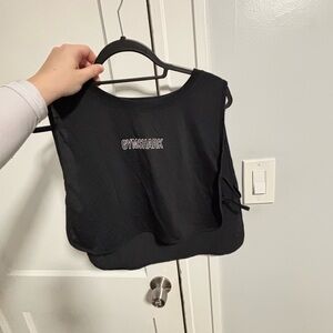 Gymshark Black Women's crop Top